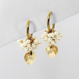 Cuoricini Earrings Gold