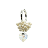 Cuoricini Earrings Silver